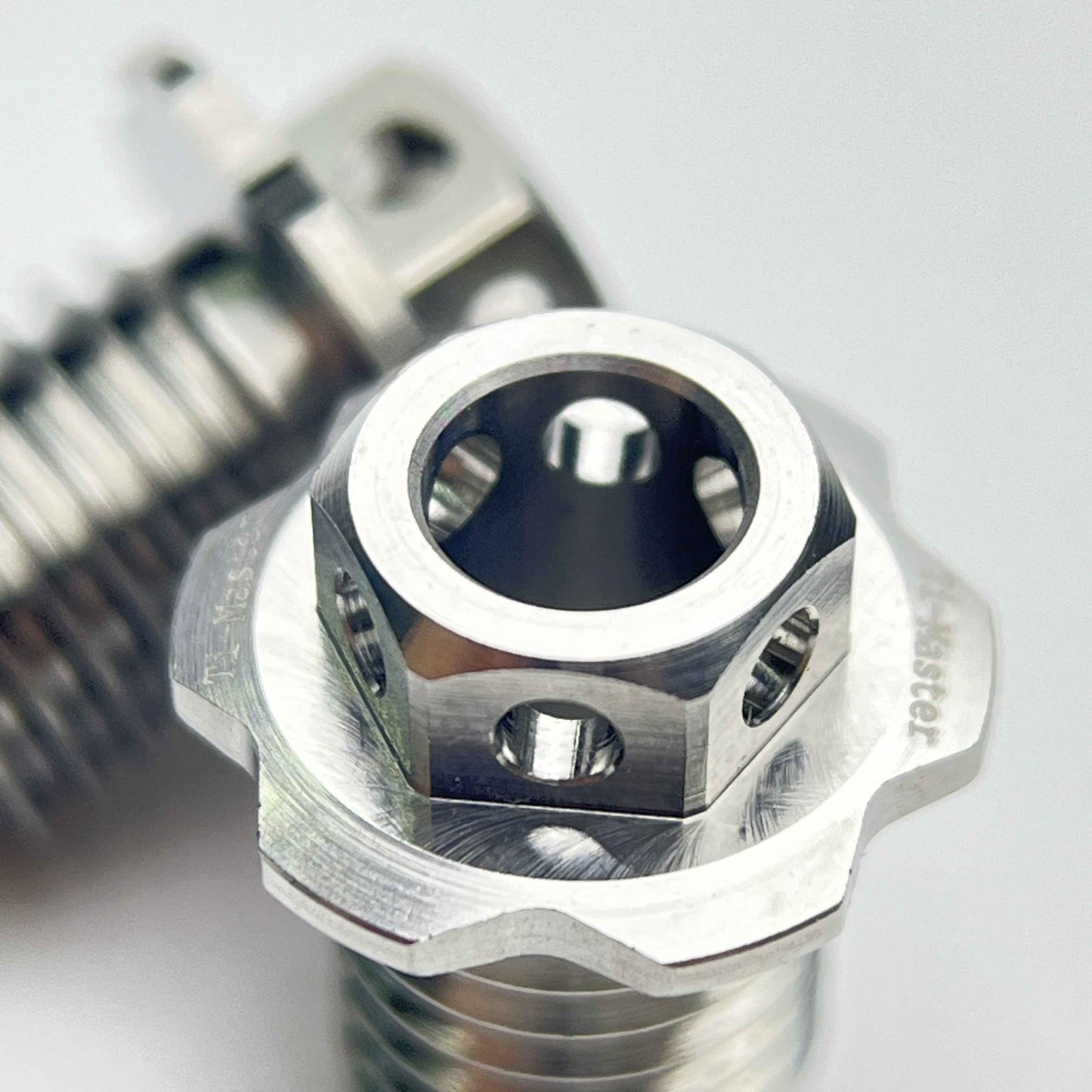 Ti-Master Shifter Hose Nut | 2.4g Titanium CNC | Shimano & SRAM SM-BH90