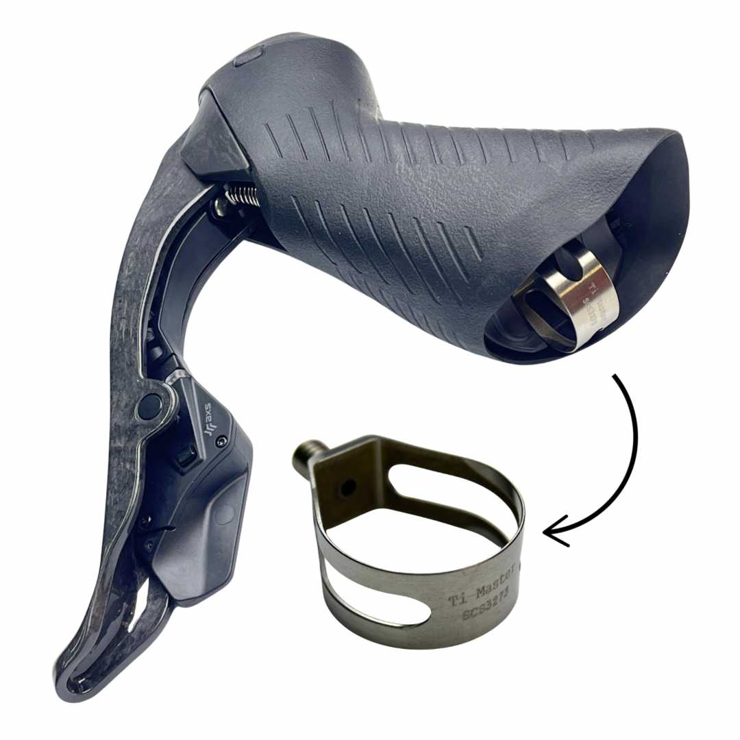 Titanový objímkový kroužek řadicí páky Ti-Master 3,42 g | Shimano Dura Ace R9250 Ultegra R8170 SRAM Red / E1 Řazení