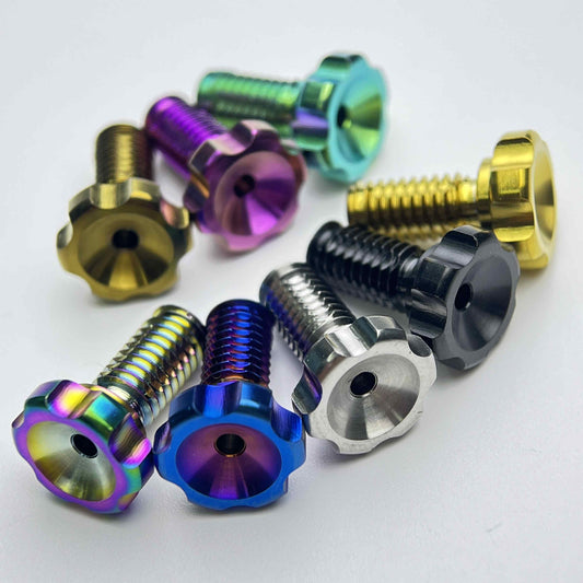 Hope Tech 4 Brake Lever Reach Adjustment & BPC Bolt/Screw Titanium Upgrade | Ti-Parts