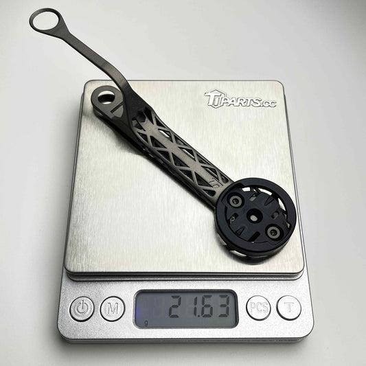 Canyon CP0048 Aero Cockpit 3D Print Titanium Computer Mount | Garmin Wahoo Bryton | Team Series