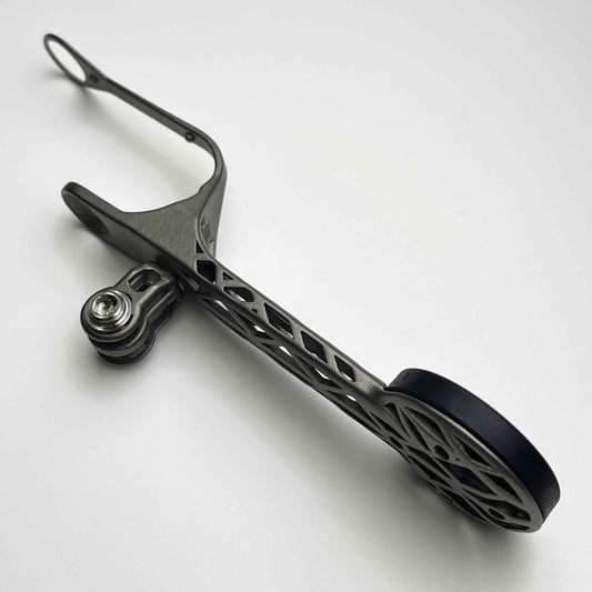 Canyon CP0048 Aero Cockpit 3D Print Titanium Computer Mount | Garmin Wahoo Bryton | Team Series