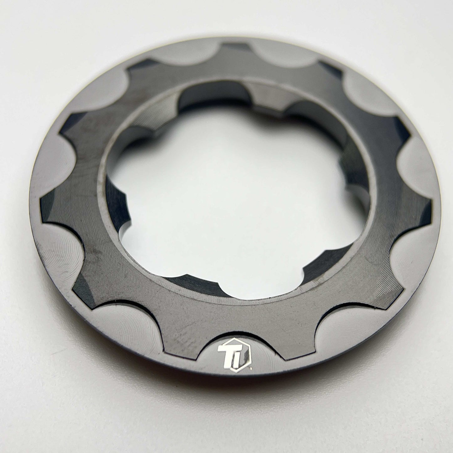 7,1 g Titan-Centerlock-Rotorabdeckung mit Innenverriegelung für Shimano und DT Swiss