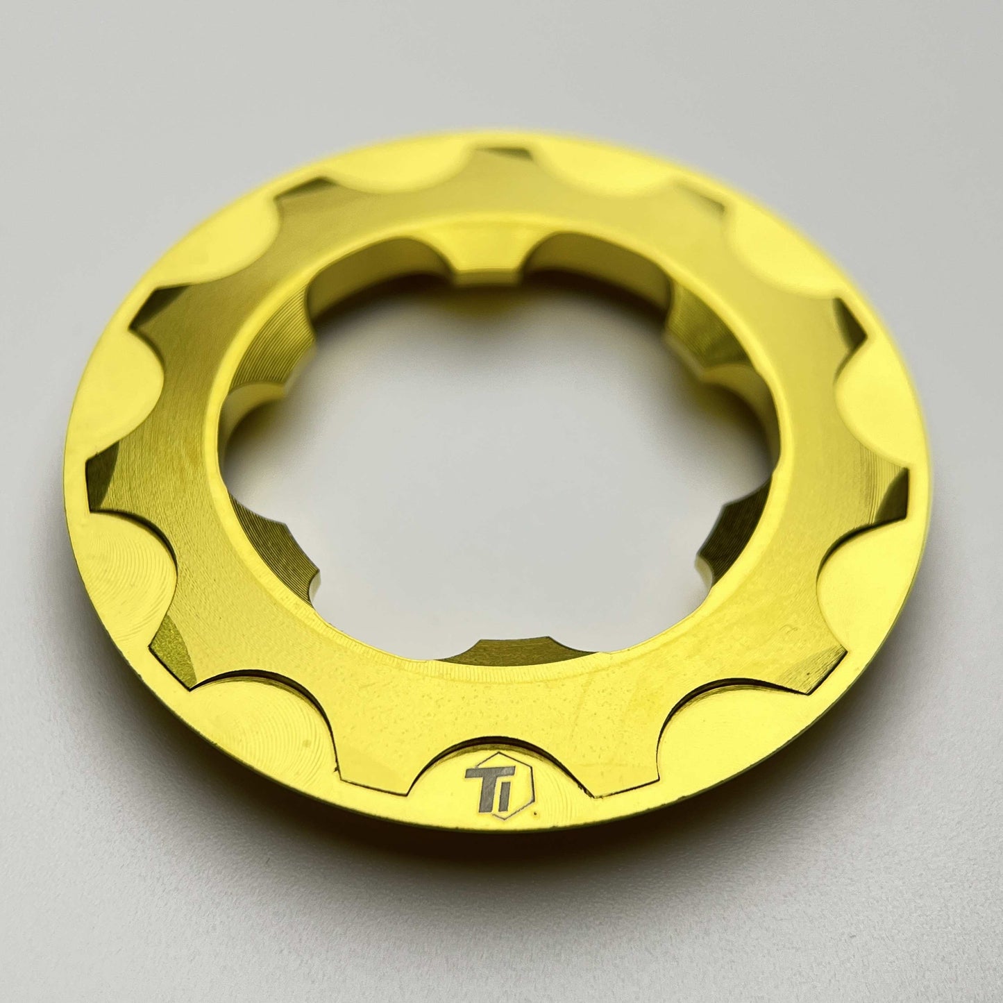 7,1 g Titan-Centerlock-Rotorabdeckung mit Innenverriegelung für Shimano und DT Swiss