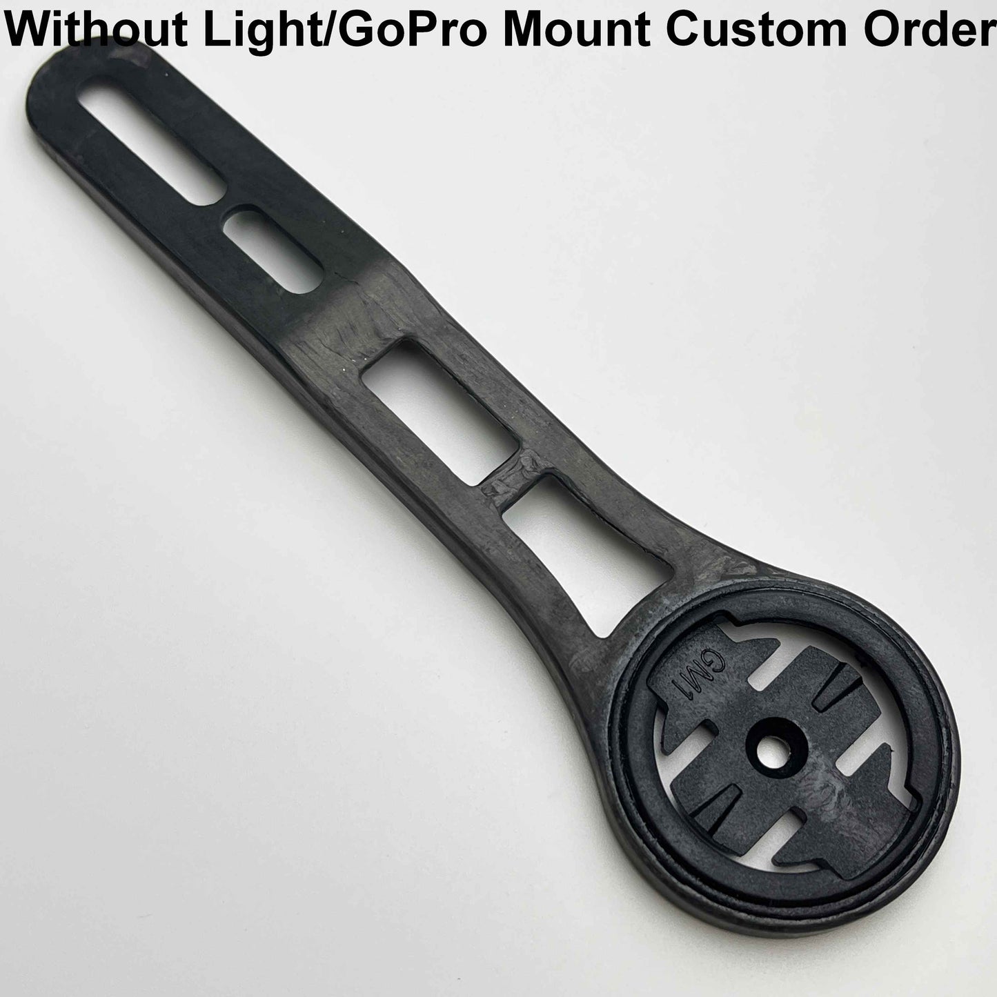 TiParts CARBON TAVELO RISE Computer Mount | -8° Garmin Wahoo