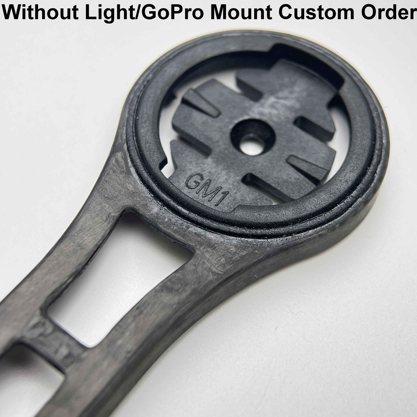 TiParts CARBON TAVELO RISE Computer Mount | -8° Garmin Wahoo