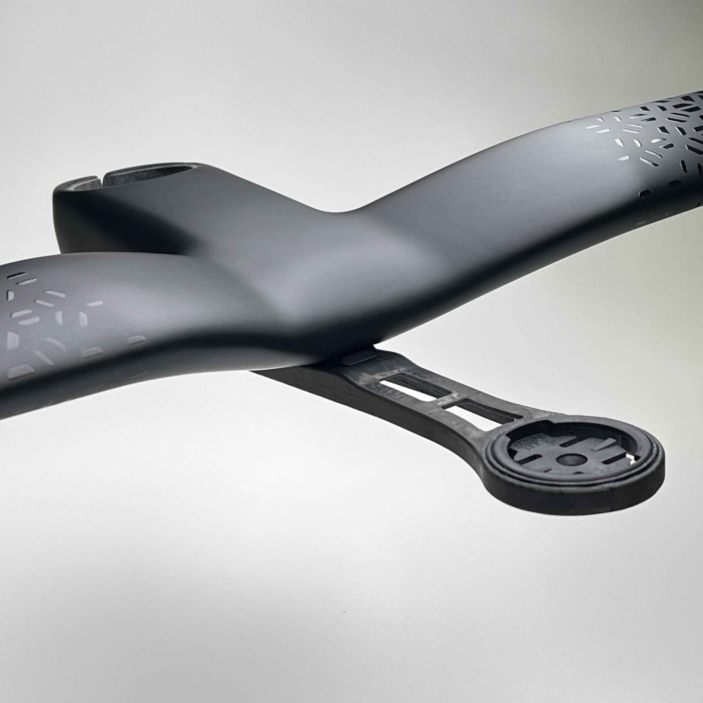 TiParts CARBON TAVELO RISE Computer Mount | -8° Garmin Wahoo