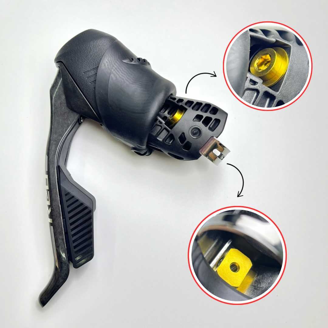 Bullone di serraggio del cambio in titanio | Shimano/SRAM | Dura-Ace/Ultegra/105/Red/Force/Rival eTap AXS E1