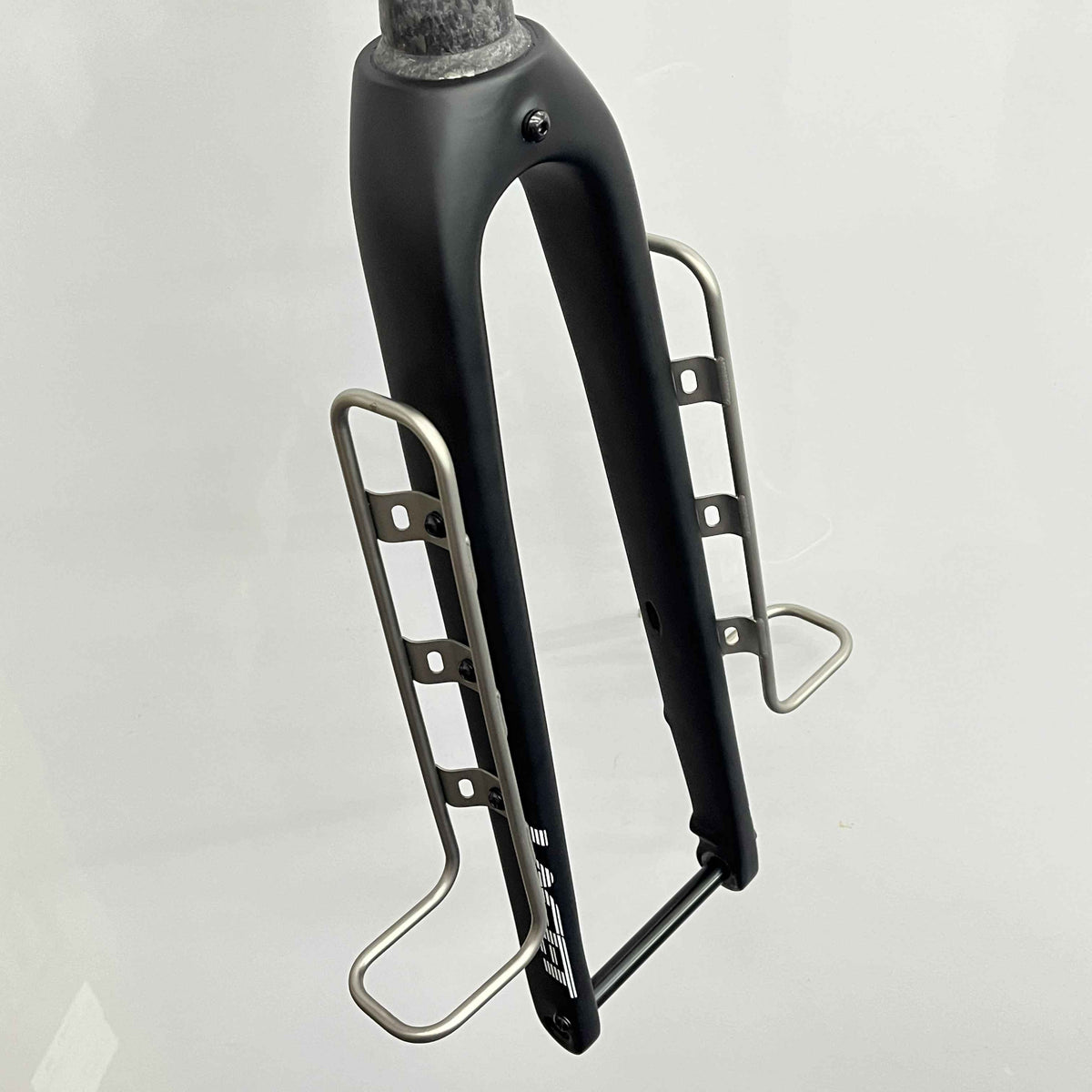 Ti-Parts Titanium Cargo Cage | Front Fork Luggage Mount for Bikepacking