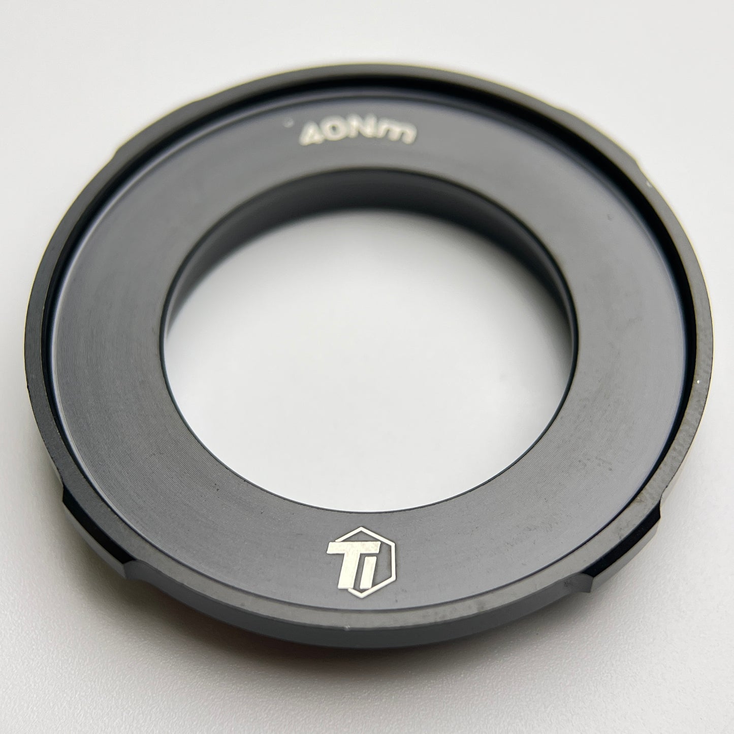 Anillo de bloqueo de rotor Centerlock de titanio | Estrías exteriores | Shimano SRAM