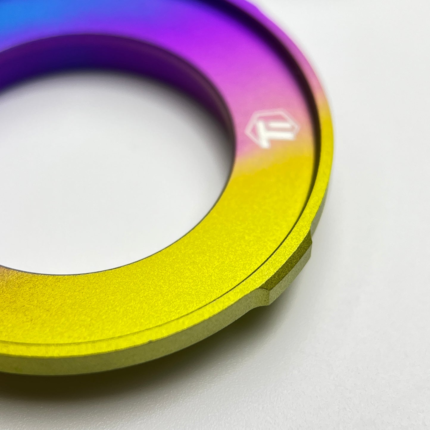 Anillo de bloqueo de rotor Centerlock de titanio | Estrías exteriores | Shimano SRAM