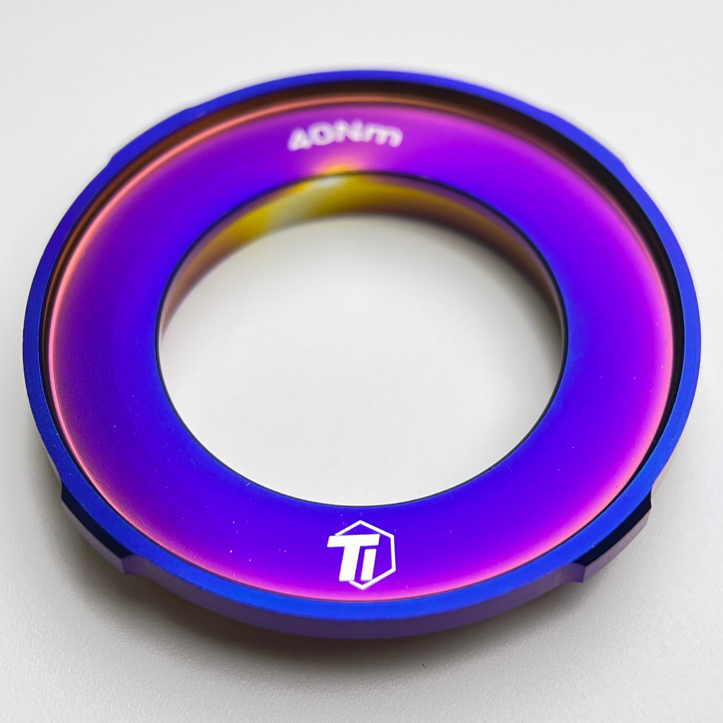 Anillo de bloqueo de rotor Centerlock de titanio | Estrías exteriores | Shimano SRAM