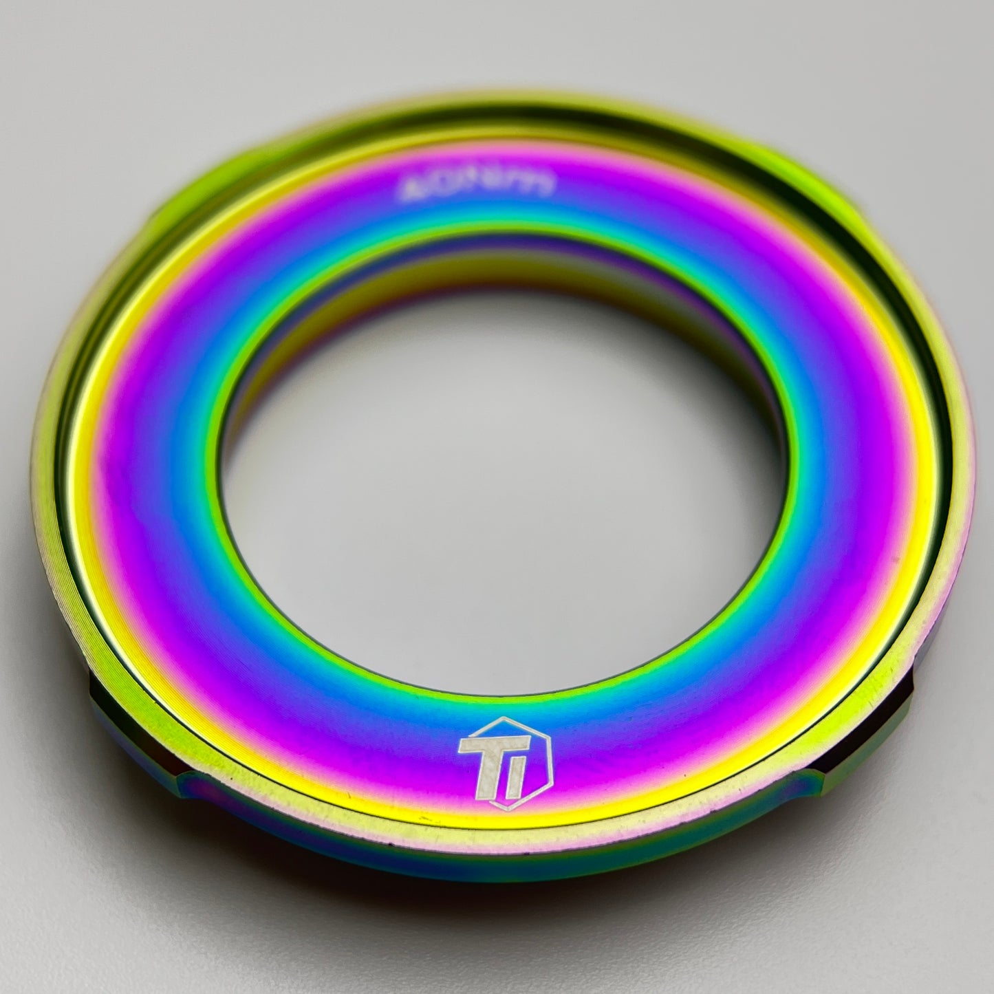 Anillo de bloqueo de rotor Centerlock de titanio | Estrías exteriores | Shimano SRAM