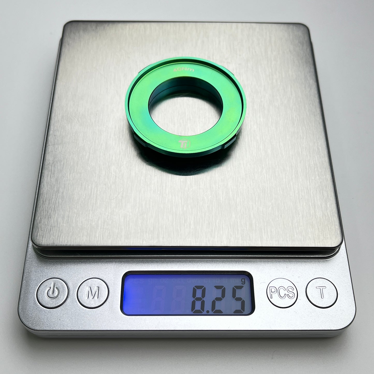 Anillo de bloqueo de rotor Centerlock de titanio | Estrías exteriores | Shimano SRAM