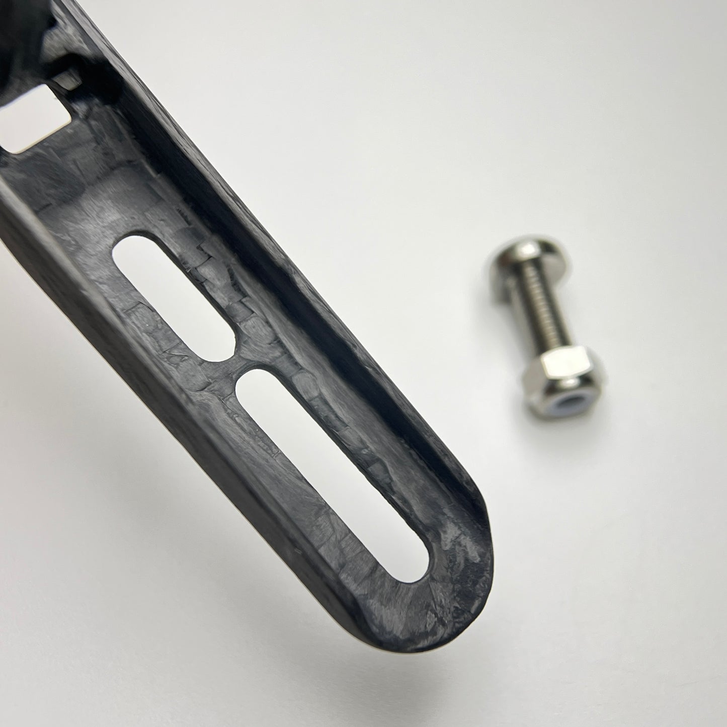TiParts CARBON VISION Metron 5D ACR Evo Integrated Handlebar Computer Mount | Carbon Fiber Garmin Wahoo