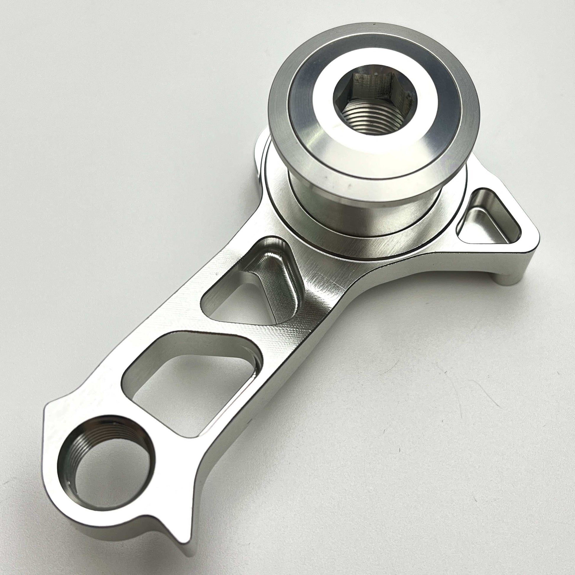 TiParts LITE UDH Shimano rear derailleur hanger silver