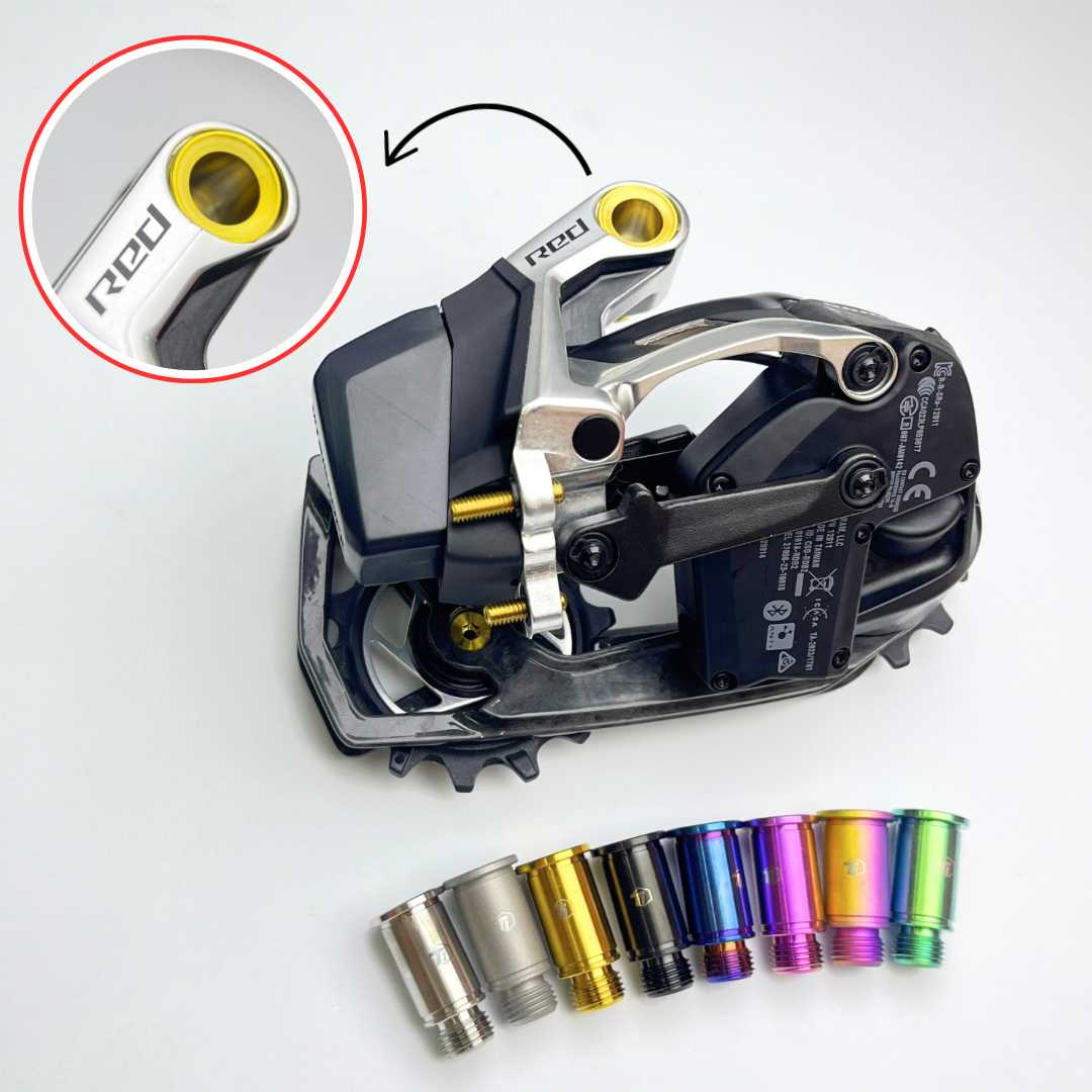 Ti-Parts SRAM Rear Derailleur(RD) Pivot Axle | Red/Force AXS E1