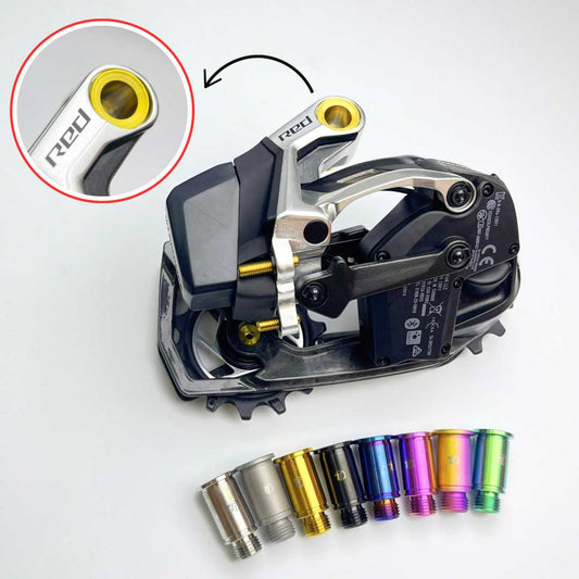 Ti-Parts SRAM Rear Derailleur(RD) Pivot Axle | Red/Force AXS E1