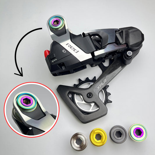 Titanowy Sram UDH Pivot | Ulepszony XPLR T Typ GX NX XX AXS Uniwersalny Wieszak Przerzutki | Tytan klasy 5 Singapur