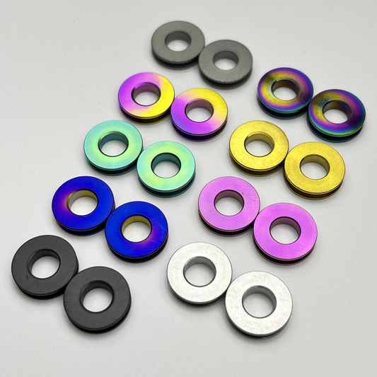 Titanium Spacer for Merida Reacto Cooling Fin Removal | Compensate Brake Caliper Height