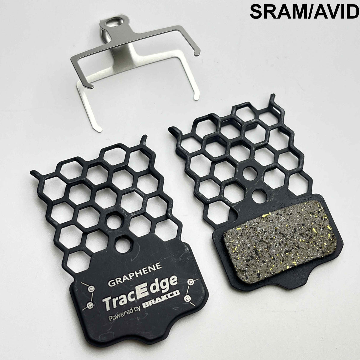 TracEdge Airpads Graphene Venting Disc Brake Pads | Shimano SRAM Avid