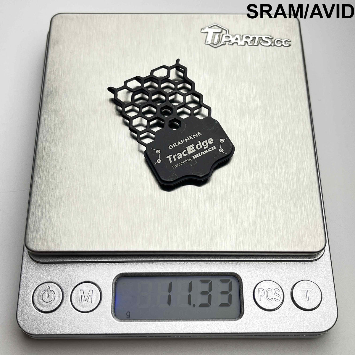 TracEdge Airpads Graphene Venting Disc Brake Pads | Shimano SRAM Avid