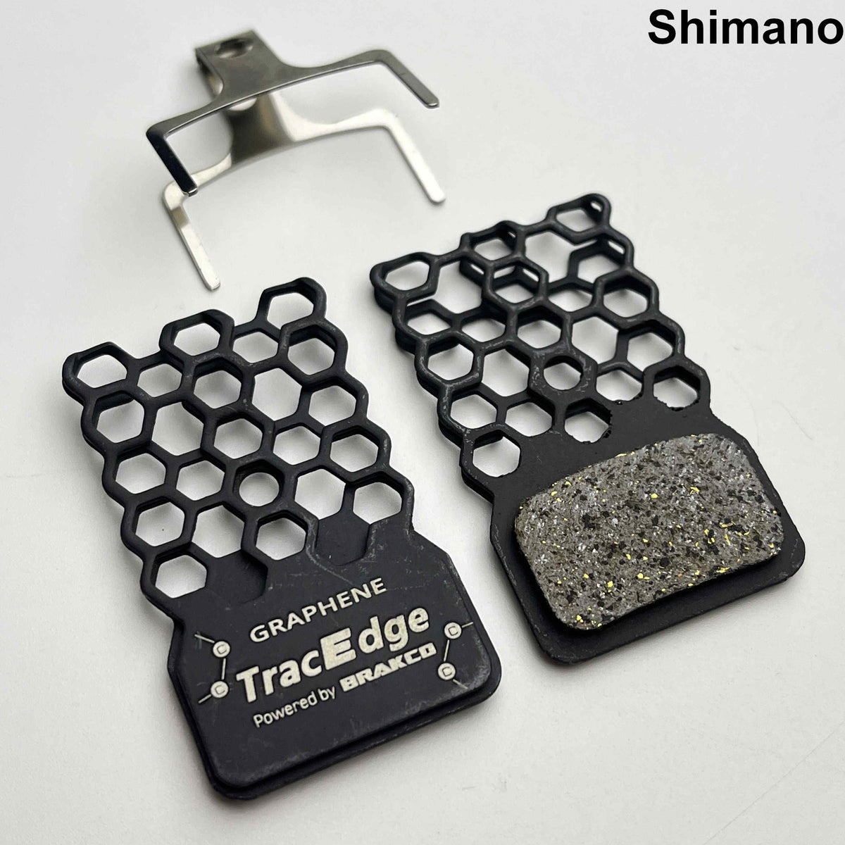 TracEdge Airpads Graphene Venting Disc Brake Pads | Shimano SRAM Avid