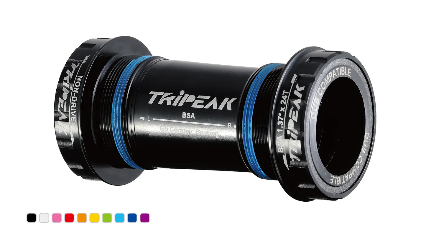 TRiPEAK BSA 68/73mm Bottom Bracket | Ceramic/Steel Bearings | SRAM GXP/3-in-1 (HTII, DUB, Rotor+)