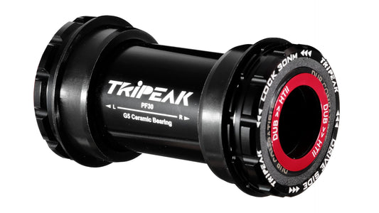 TRiPEAK PF30 68mm 3-in-1 مسند سفلي | محامل سيراميك/فولاذية | Shimano Hollowtech II، SRAM DUB، Rotor 3D+