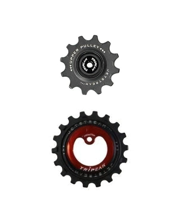 TRiPEAK Jetstream Pro Ceramic Pulley Wheel 12T/18T | Shimano 11/12s | Asymmetric Oversized Pulley Wheel (AOPW) OSPW