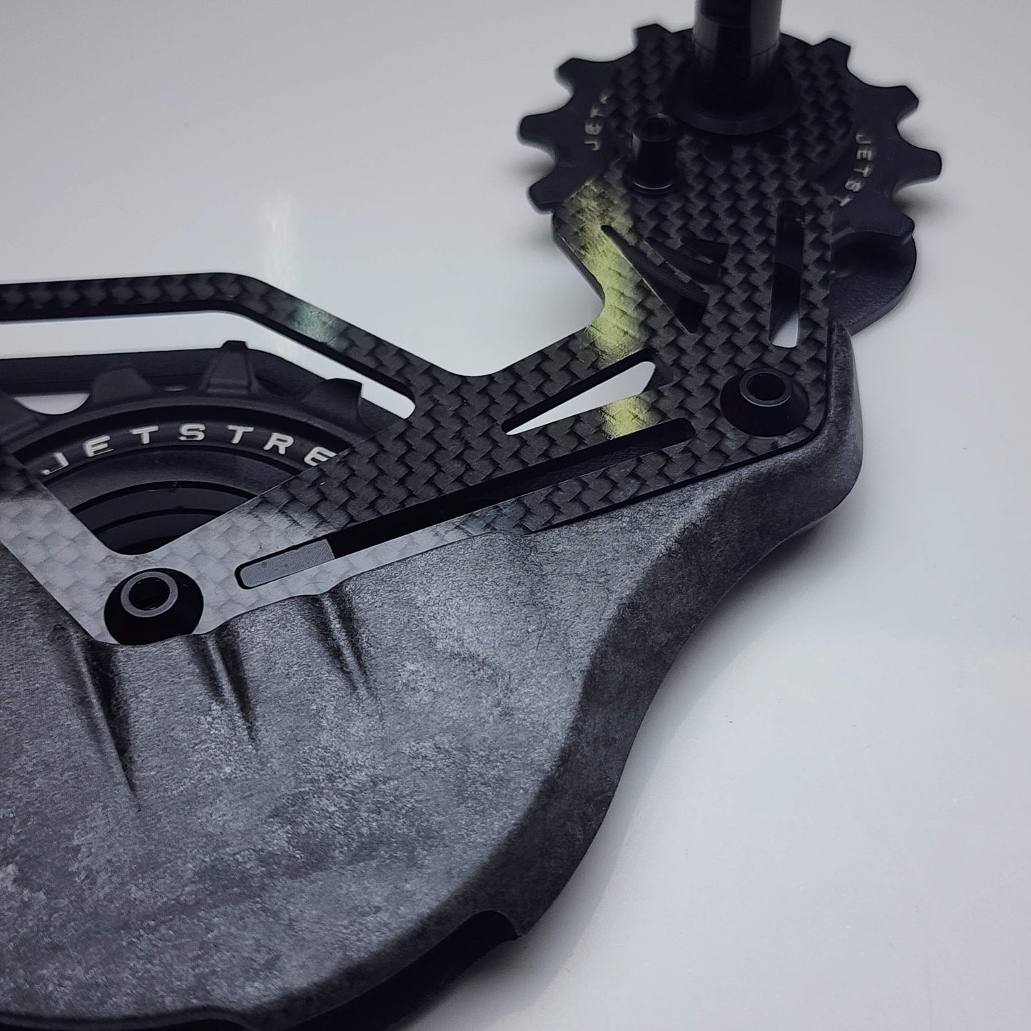TRiPEAK Jetstream Pro Aero Wing Cage Pulley Wheel Kit 12T/18T | Shimano | Asymmetric Oversized Pulley Wheel (AOPW) OSPW