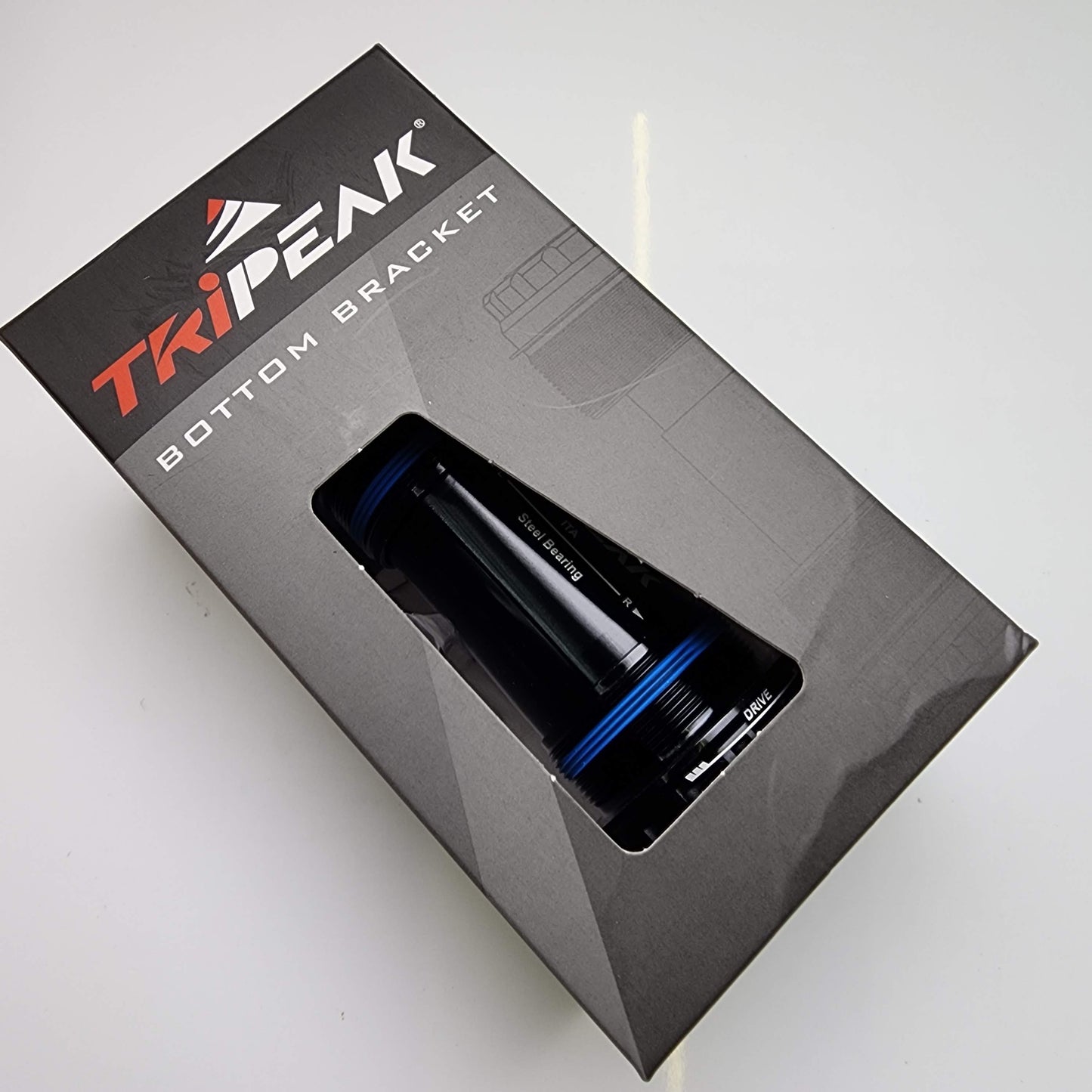 TRiPEAK ITA 70mm 3-in-1 Bottom Bracket | Ceramic/Steel Bearings | Shimano Hollowtech II, SRAM DUB, Rotor 3D+