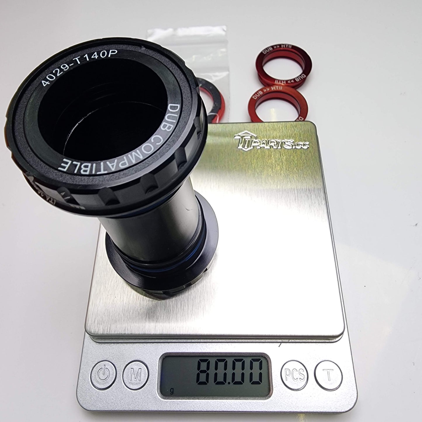 TRiPEAK ITA 70mm 3-in-1 Bottom Bracket | Ceramic/Steel Bearings | Shimano Hollowtech II, SRAM DUB, Rotor 3D+