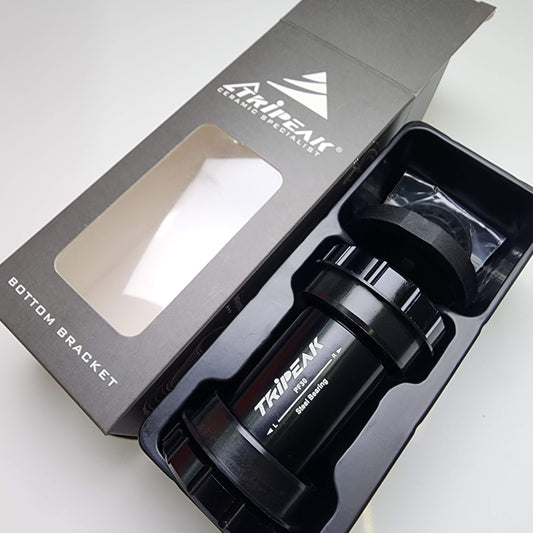 TRiPEAK PF30 68mm 3-in-1 Bottom Bracket | Ceramic/Steel Bearings | Shimano Hollowtech II, SRAM DUB, Rotor 3D+