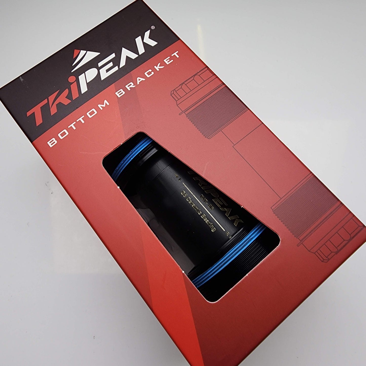 TRiPEAK T47 68/86mm 3-in-1 Bottom Bracket | Ceramic/Steel Bearings | Shimano Hollowtech II, SRAM DUB, Rotor 3D+