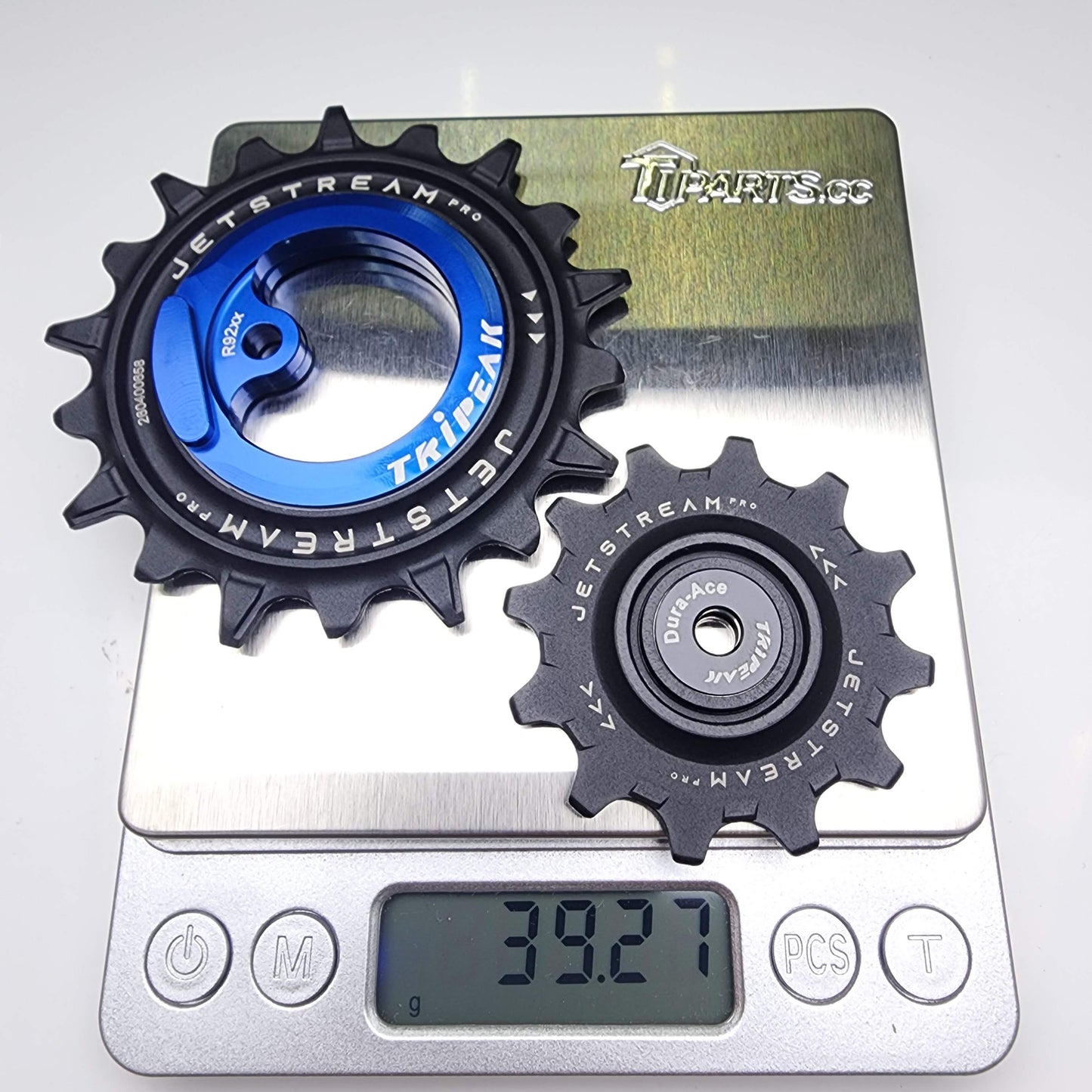 TRiPEAK Jetstream Pro Ceramic Pulley Wheel 12T/18T | Shimano 11/12s | Asymmetric Oversized Pulley Wheel (AOPW) OSPW