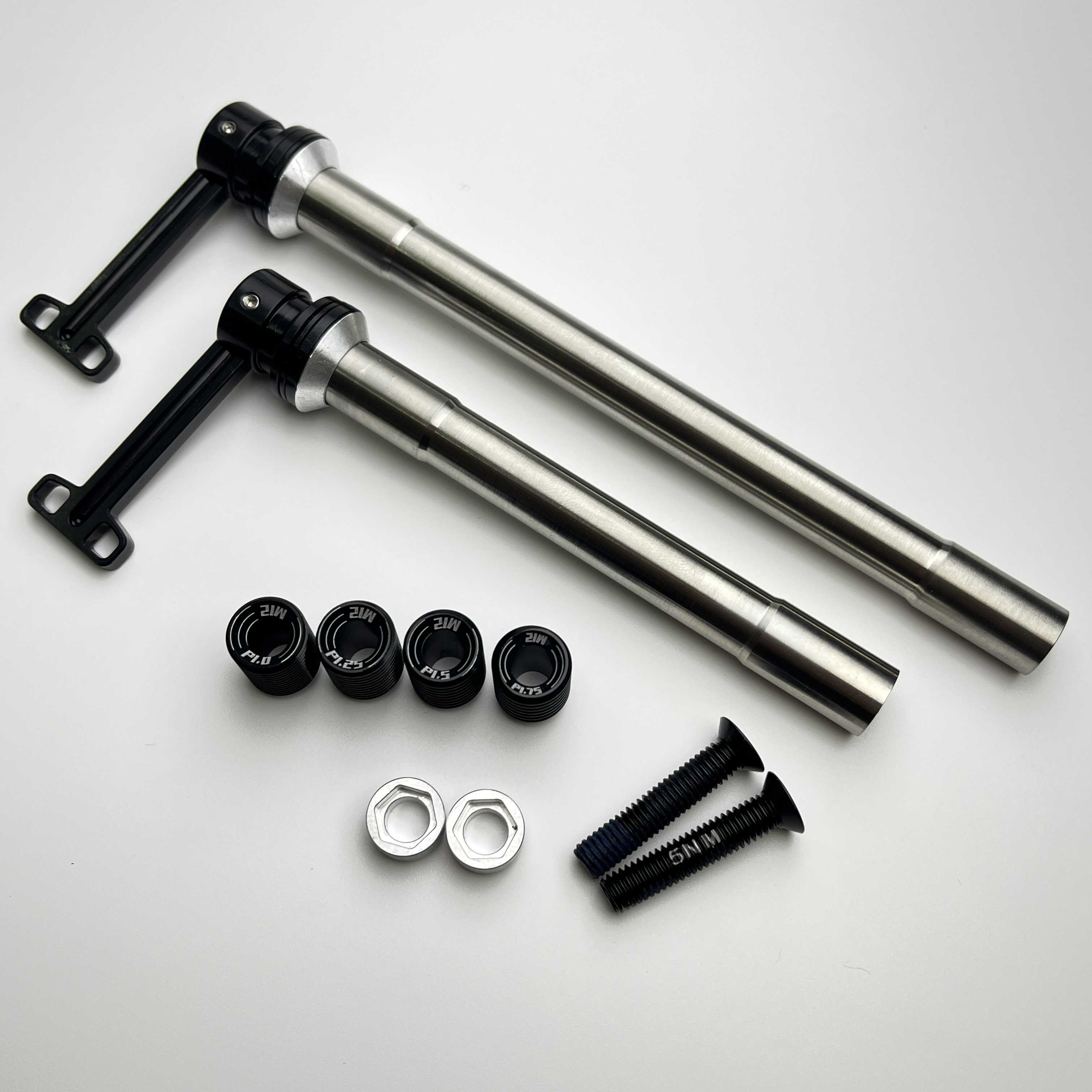 チタンスルーアクスル スペシャライズド用 チタンスルーアクスル＆スキュワー – Ti-Parts Titanium