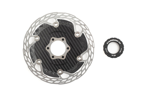 CARBON-TI カーボンチ X-Rotor スチールカーボン　　160mm Carbon-Ti X-Rotor Aero Centerlock Disc Brake | Ti-Parts – Ti-Parts