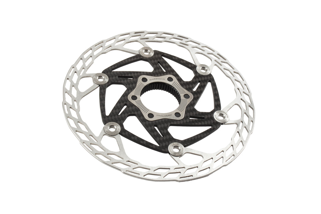 Carbon-Ti X-Rotor SteelCarbon 3 Centerlock Disc Brake Rotors | 160/140mm | from 86g