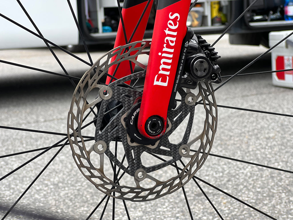 Carbon-Ti X-Rotor SteelCarbon 3 Centerlock Disc Brake Rotors | 160/140mm | from 86g