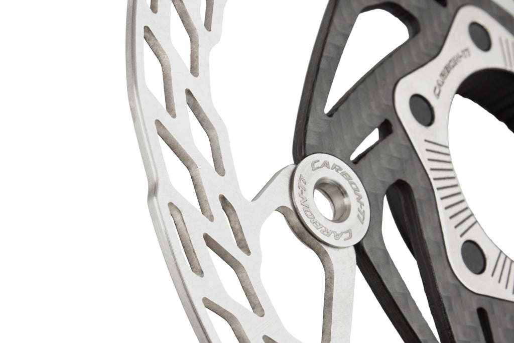 Carbon-Ti X-Rotor SteelCarbon 3 Centerlock Disc Brake Rotors | 160/140mm | from 86g