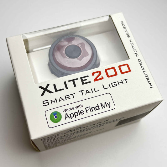 Xlite200 chytré zadní světlo | Apple Find My, Google Find Hub