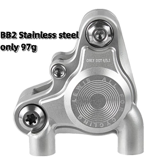 Lewis BB2 Dual Pistons Flat Mount Brake pro silniční kolo Gravel | Super lehký design Alternativa šroubu z nerezové oceli a titanu pro Hope RX4+ | Celosvětová doprava