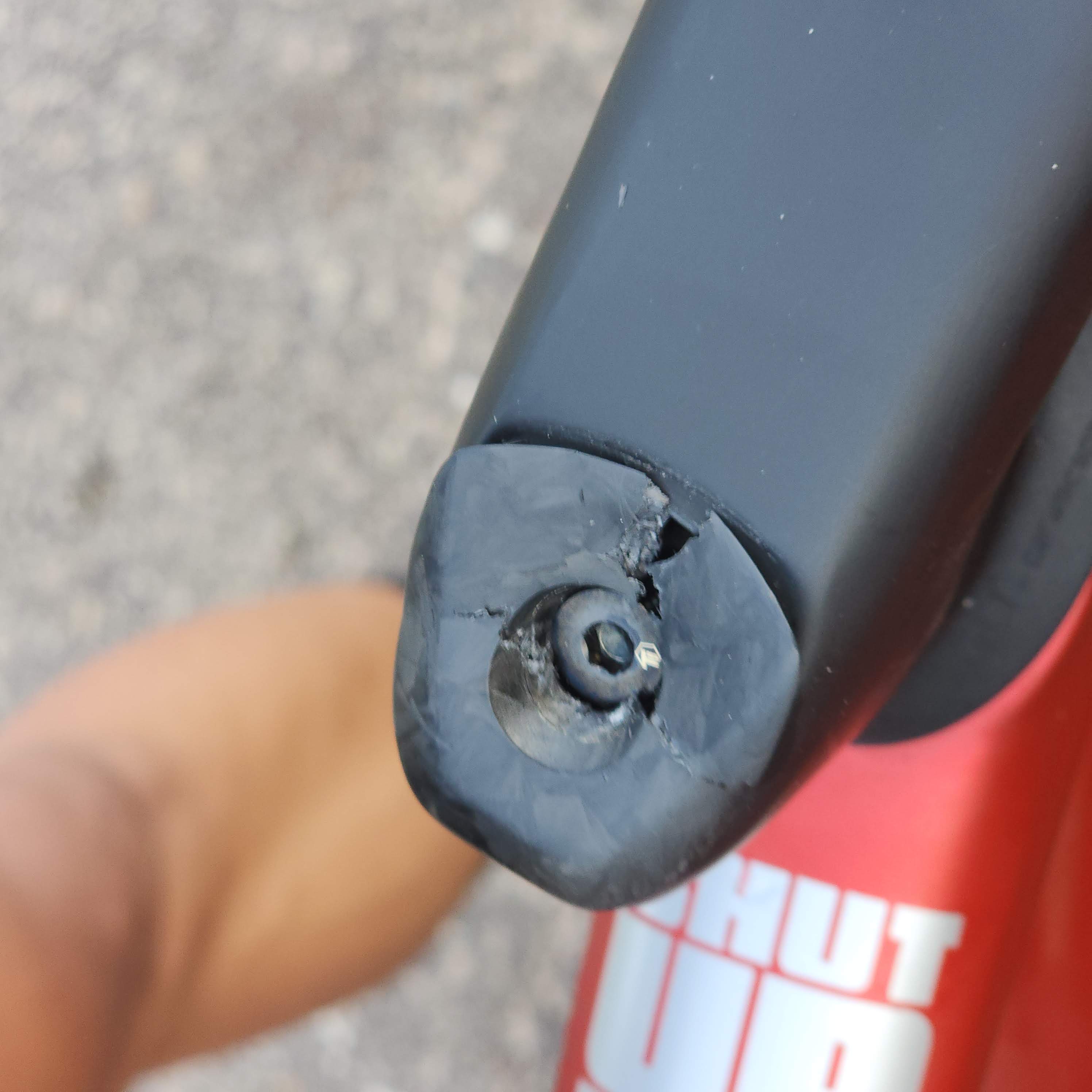 3D Printed Titanium Stem Cap | Roval Rapide Integrated