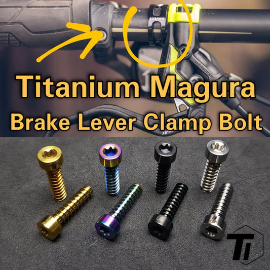 Titanium Magura Brake Lever Clamp šroub páky upínací šroub - řada MT MT2 MT5 MT5e MT7 MT8 Titanium Screw Bicycle