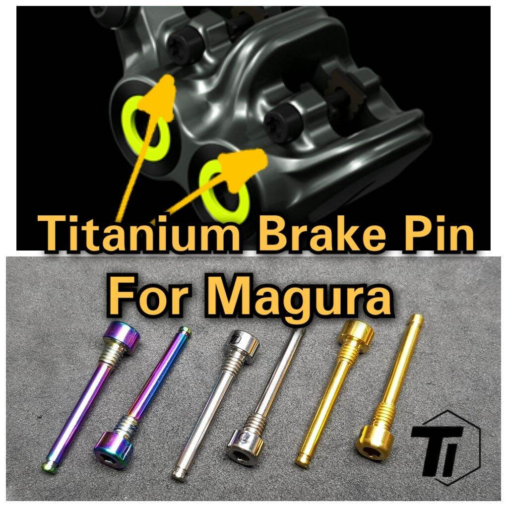 Titanium Brake Pad Pin Retainer for Magura Disc Brake MT2 MT5 MT5e MT ...
