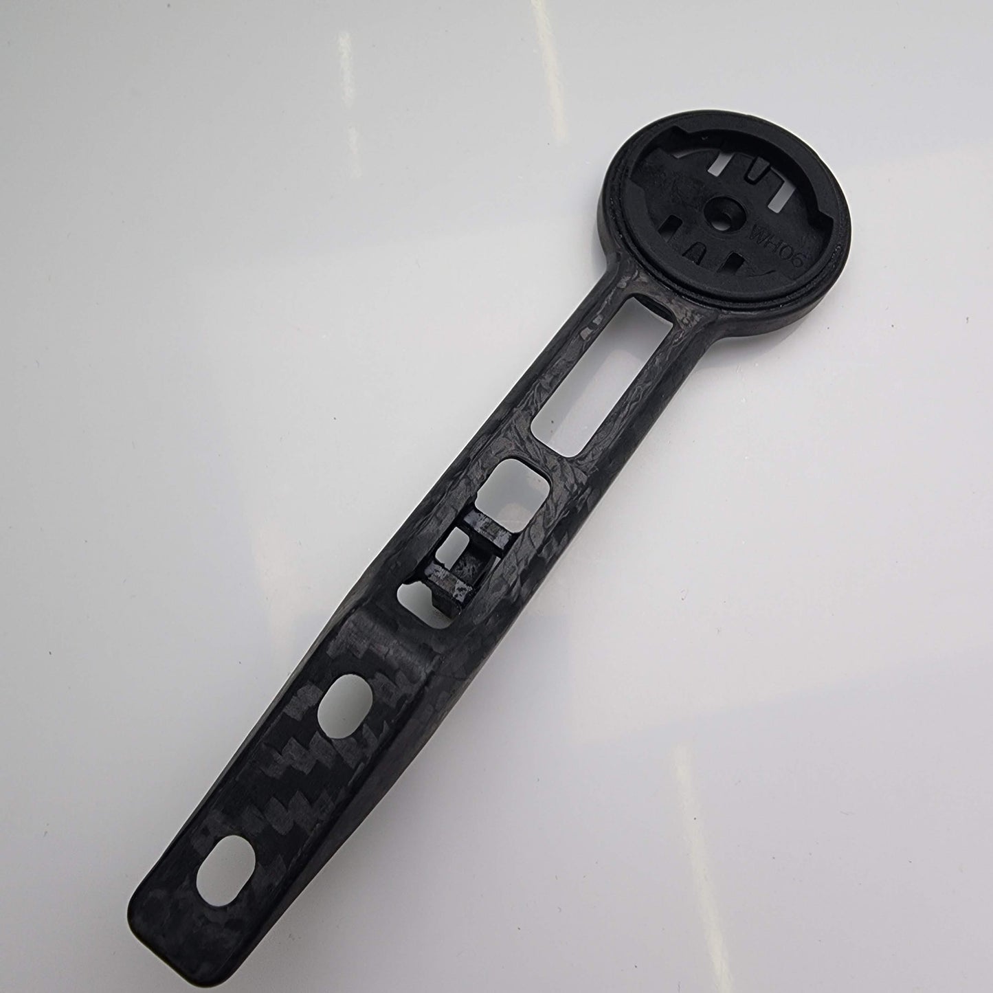 TiParts CARBON GIANT CADEX Race/Aero Integrated Handlebar Computer Mount | Carbon Fiber Garmin Wahoo