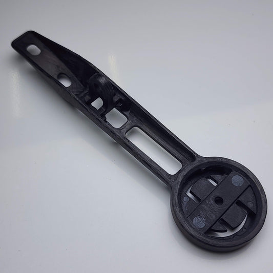 TiParts CARBON GIANT CADEX Race/Aero Integrated Handlebar Computer Mount | Carbon Fiber Garmin Wahoo