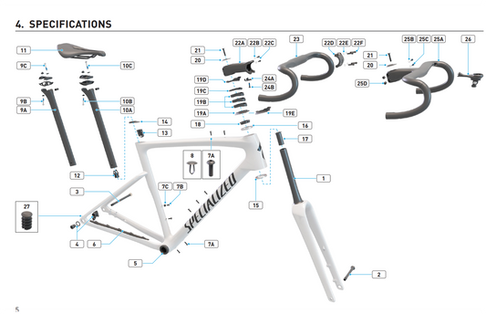 Specialized Crux 5 MY26 Titanium Upgrade Kit | Full Bike 2026