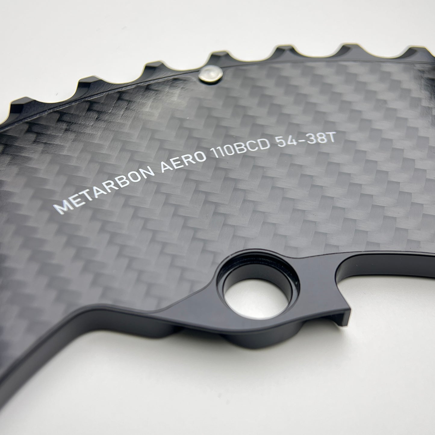 CYBREI Metarbon Aero 2X Carbon Chainrings | Shimano BCD 100x4 | 58-42T 54-38T 52-36T 50-34T