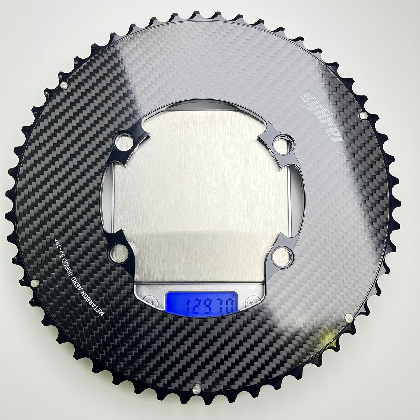 CYBREI Metarbon Aero 2X Carbon Chainrings | Shimano BCD 100x4 | 58-42T 54-38T 52-36T 50-34T